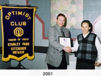 Youth Appreciation: 2001